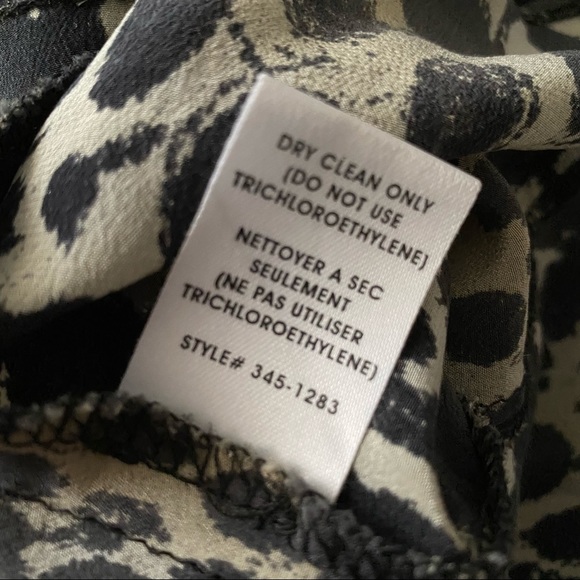 Nanette Lepore • Silk Leopard Print Blouse - Picture 10 of 12